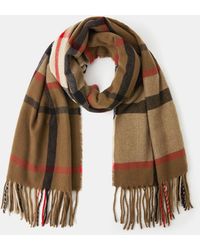 Accessorize - Check Print Scarf - Lyst
