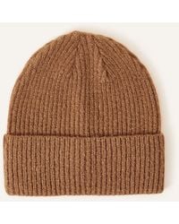 Accessorize - Classic Knitted Acrylic Soho Beanie Hat - Lyst