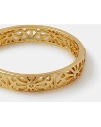 Accessorize - 14Ct-Plated Filigree Ring - Lyst
