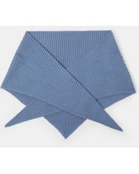 Accessorize - X Good Manners Rib Knitted Triangle Scarf - Lyst