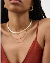 Accessorize - 3-Pack Snake Chain Necklaces - Lyst