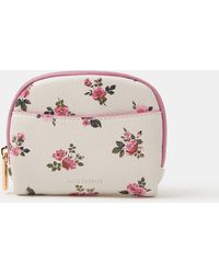 Accessorize - Floral Print Coin Purse - Lyst
