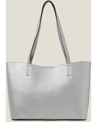Accessorize - Women's Leo Tote Bag Silver - Lyst
