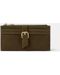 Accessorize - Faux Suede Buckle Purse - Lyst