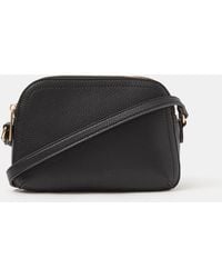 Accessorize - Double Zip Crossbody Bag - Lyst