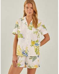 Accessorize - Floral Print Short Pyjamas Set - Lyst