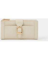 Accessorize - Buckle Faux Leather Purse - Lyst