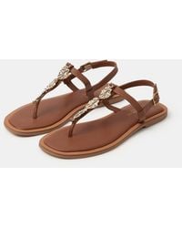 Accessorize - Metal Detail Strappy Sandals - Lyst