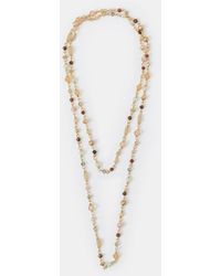 Accessorize - Long Bead Chain Necklace - Lyst