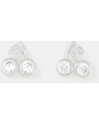 Accessorize - Sterling Cherry Stud Earrings - Lyst