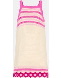 Accessorize - Little Girl's Mini Sleeveless Square Neck Cotton Flower Knit Girls Crochet Dress - Lyst