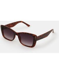 Accessorize - Tort Cat Eye Sunglasses - Lyst