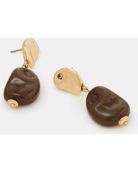 Accessorize - Mini Molten Resin Drop Earrings - Lyst