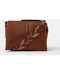 Accessorize - Webbing Strap Crossbody Bag - Lyst