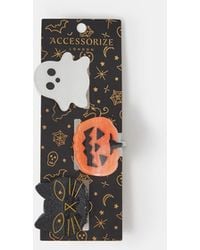 Accessorize - 3-Pack Mini Halloween Claw Clips - Lyst