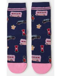 Accessorize - London Print Socks - Lyst