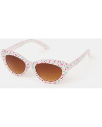 Accessorize - Cherry Print Cat Eye Sunglasses - Lyst