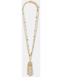 Accessorize - 2-Pack Beaded Filigree Pendant Necklaces - Lyst