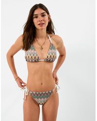 Accessorize - Crochet Tie Side Bikini Bottoms - Lyst