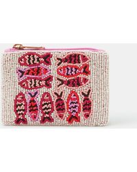 Accessorize - Fish Beaded Coin Purse - Lyst