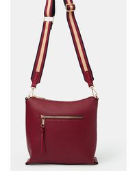 Accessorize - Webbing Strap Messenger Crossbody Bag - Lyst