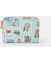Accessorize - London Stamp Print Coin Purse - Lyst