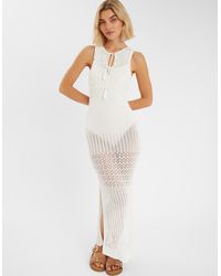 Accessorize - Sleeveless Knitted Maxi Dress - Lyst