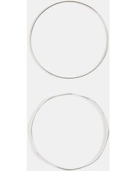 Accessorize - 2-Pack Sterling-Plated Bangles - Lyst