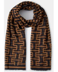 Accessorize - Lightweight Geometric Print Scarf - Lyst