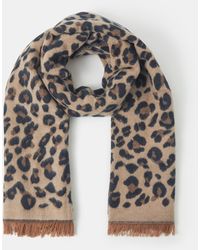 Accessorize - Leopard Print Blanket Scarf - Lyst