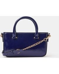 Accessorize - Patent Crossbody Handbag - Lyst