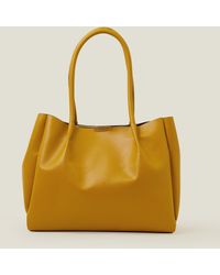 Accessorize - Soft Shoulder Bag Yellow - Lyst