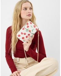 Accessorize - Cherry Print Phone Bag - Lyst