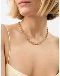 Accessorize - Oval Link Chain Necklace - Lyst