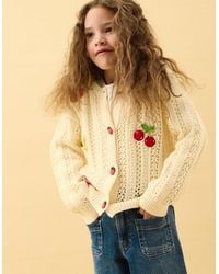 Accessorize - Fruit Knit Cardigan - Lyst