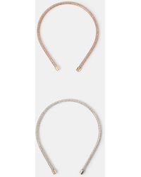 Accessorize - 2-Pack Diamanté Headbands - Lyst