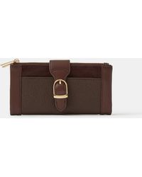 Accessorize - Buckle Faux Leather Wallet - Lyst
