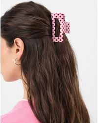 Accessorize - 2-Pack Polka Dot Claw Clips - Lyst