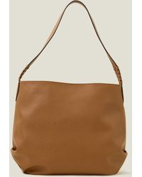 Accessorize - Women's Brown Slouch Shoulder Bag Tan - Lyst