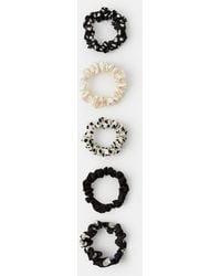 Accessorize - 5-Pack Polka Dot Hair Scrunchies - Lyst
