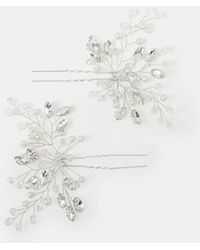 Accessorize - 2-Pack Pearl Hair Pins - Lyst