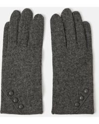 Accessorize - Plain Wool Gloves - Lyst