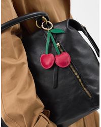 Accessorize - Cherry Bag Charm - Lyst