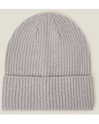 Accessorize - Classic Knitted Acrylic Soho Beanie Hat - Lyst