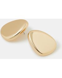 Accessorize - Sculptural Stud Earrings - Lyst