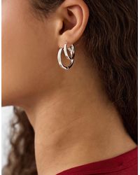 Accessorize - 5-Pack Mix Huggie Hoop Earrings - Lyst