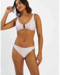 Accessorize - Zig-Zag Bikini Bottoms - Lyst