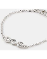 Accessorize - Triple Stone Bracelet - Lyst