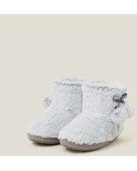 Accessorize - Super Soft Slipper Boots - Lyst