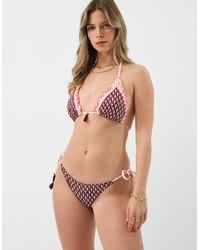 Accessorize - Floral Tie Side Bikini Bottoms - Lyst